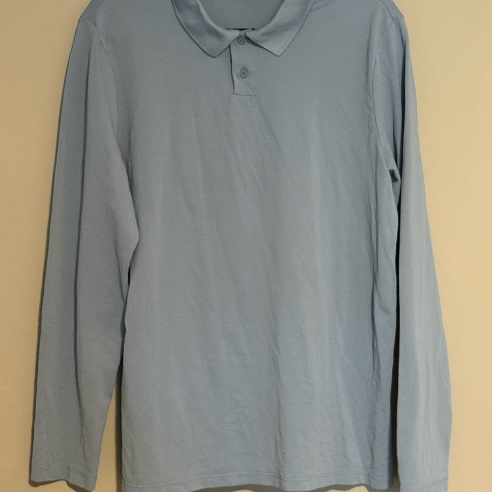 Men's Light Blue Polo Shirt